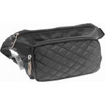 C11607-1 arpera waist bag pouch fanny pack belt pouch  bag for women Black